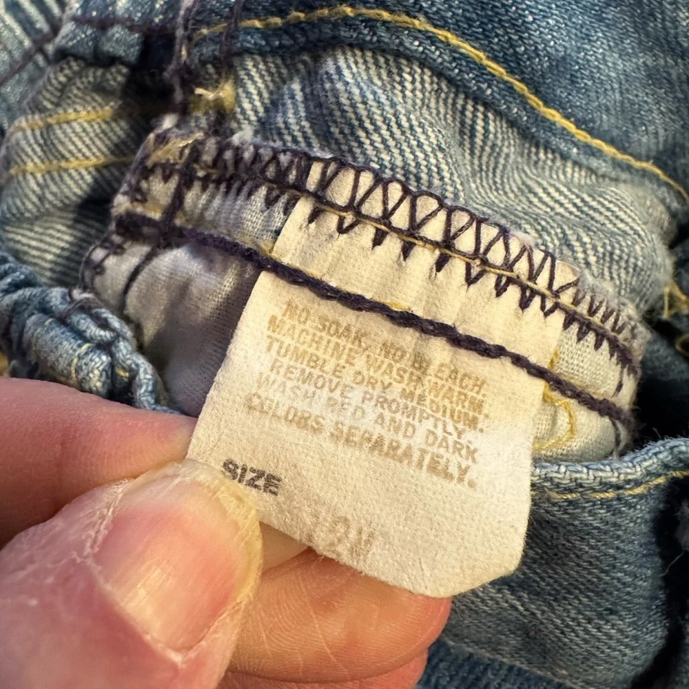 OshKosh B’Gosh Girls 12M Jeans 90’s High Waist Pleated Denim Pants USA
